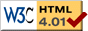 [Valid HTML 4.01 Transistional]